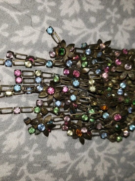 Sorrelli Flower Pin Multi Color Dangle main image 4